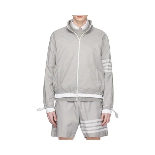 4-Bar Zipped Ripstop Jacket