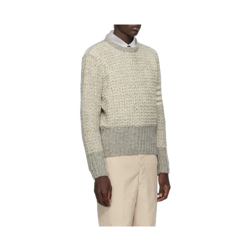 4-Bar Stripe Knitted Jumper