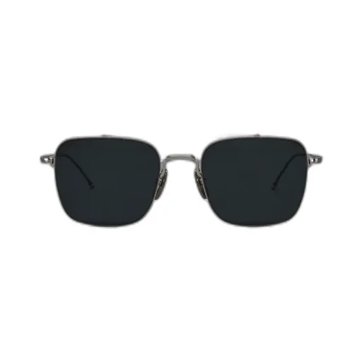 Raised-Bridge Square-Frame Sunglasses