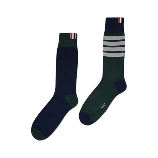 4-Bar Stripe Mid-Calf Socks