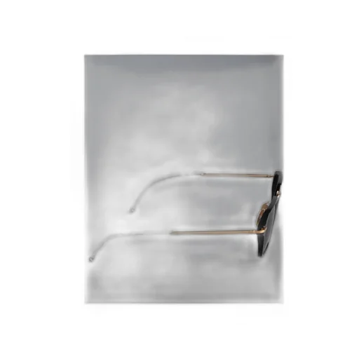 Geometric-Frame Tinted Sunglasses