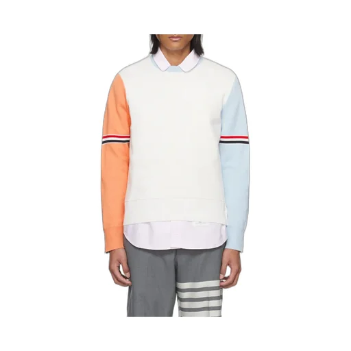 Color-Block Crewneck Sweater