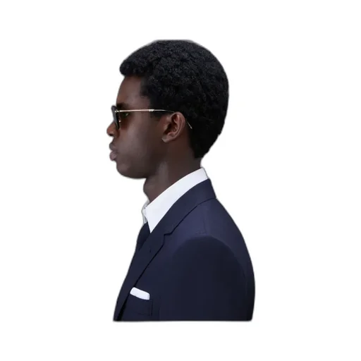 Geometric-Frame Tinted Sunglasses