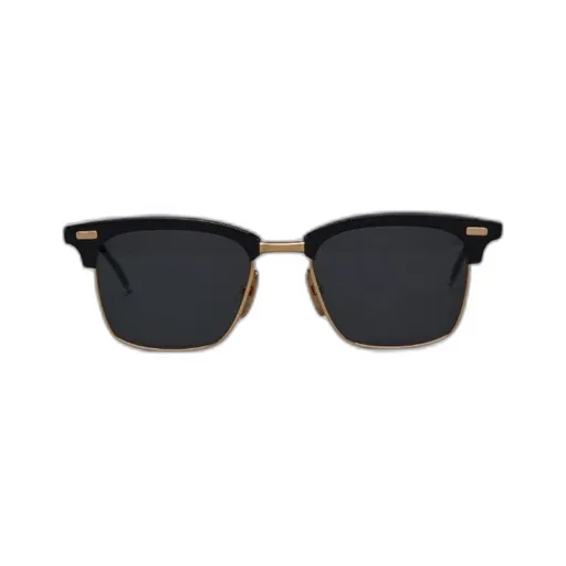 Clubmaster-Frame Tinted Sunglasses