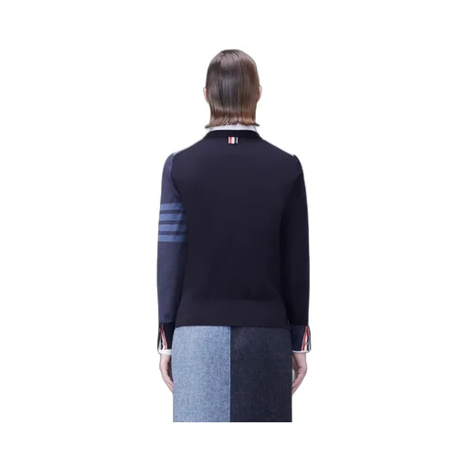 Crew Neck Fine-Knit Jumper