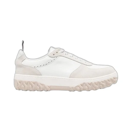 Letterman Panelled Low-Top Sneakers