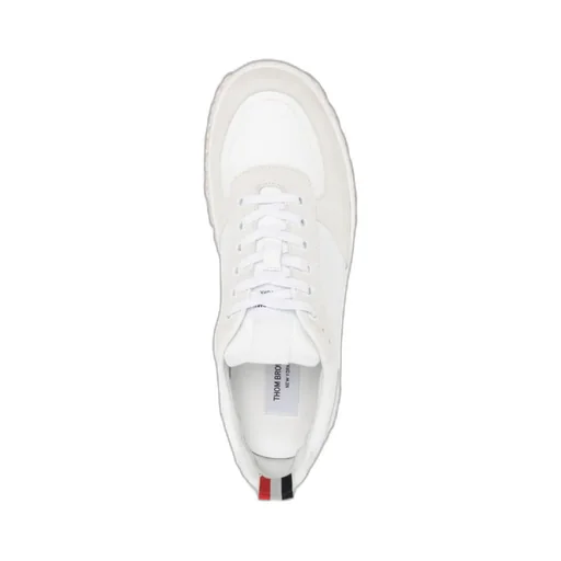 Letterman Panelled Low-Top Sneakers