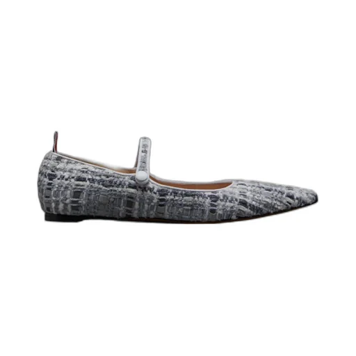Tweed Ballerina Shoes