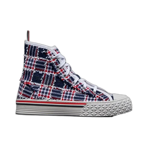 Collegiate High-Top Sneakers