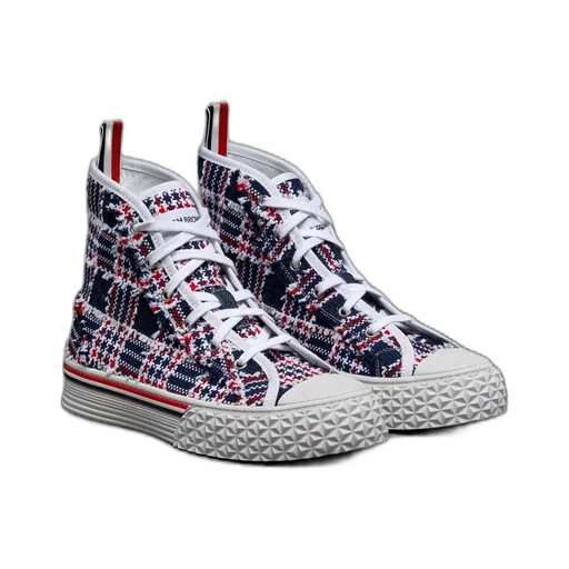 Collegiate High-Top Sneakers