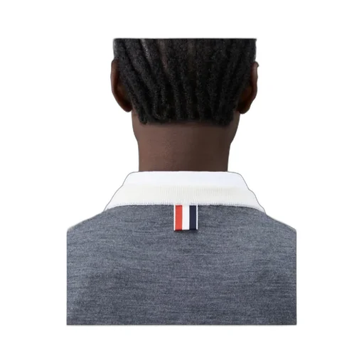 Rwb Striped Knitted Crewneck Jumper