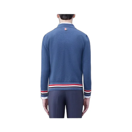 Front Zip-Fastening Knit Jacket
