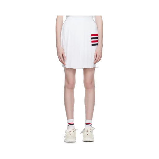 Pleated Mini Skirt