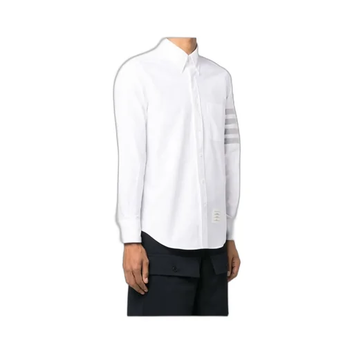 4-Bar Stripe Curved Hem Shirt