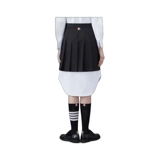 Pleated Mini Skirt