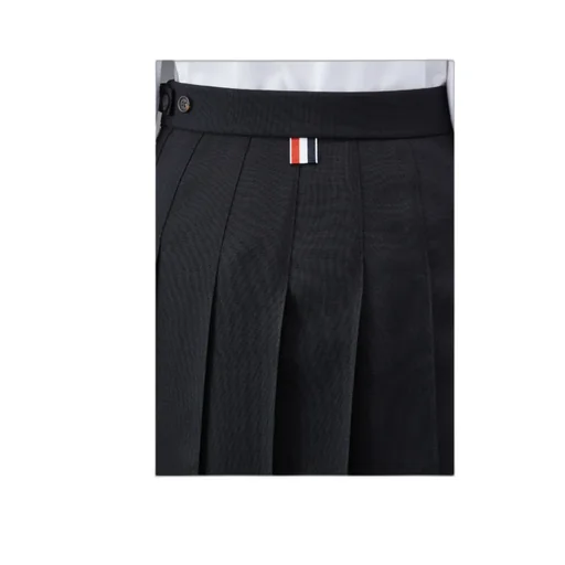 Pleated Mini Skirt