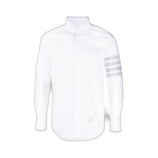 4-Bar Stripe Curved Hem Shirt
