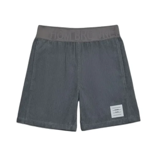 Corduroy Panel Shorts