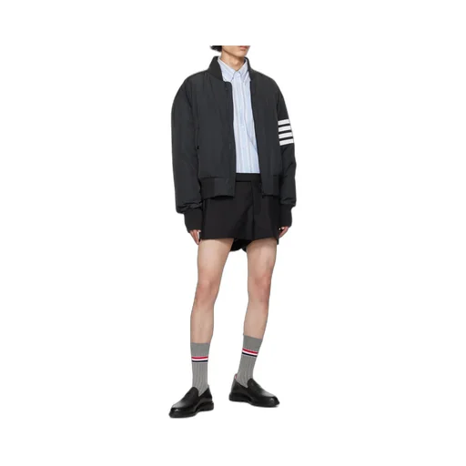 4-Bar Bomber Jacket