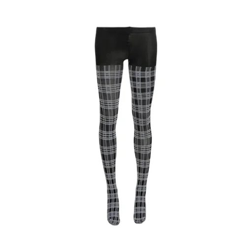 Prince-Of-Wales Check Opaque Tights