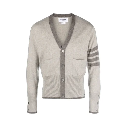 4-Bar V-Neck Cardigan