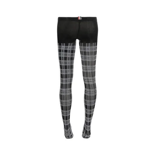Prince-Of-Wales Check Opaque Tights