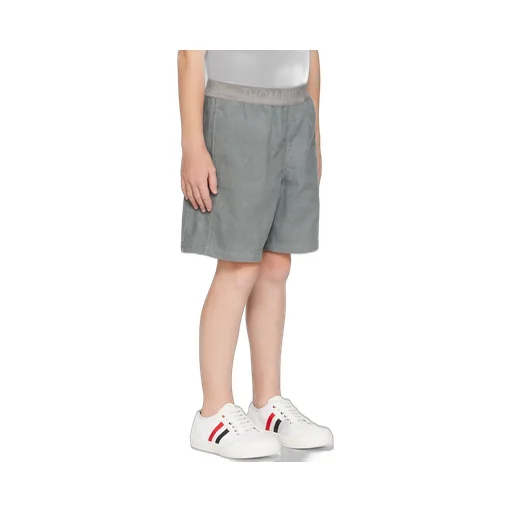 Corduroy Panel Shorts
