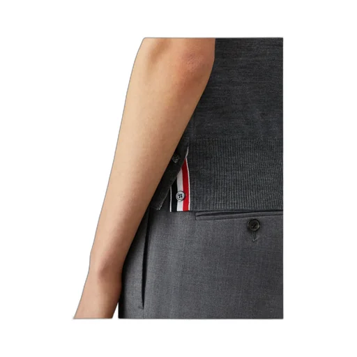 4-Bar Button Detailed Short-Sleeved Polo Shirt