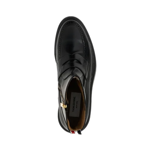 Penny Loafer Ankle Boots