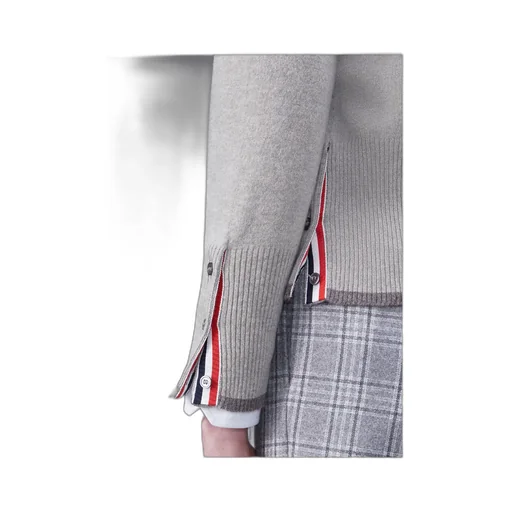 4-Bar V-Neck Cardigan