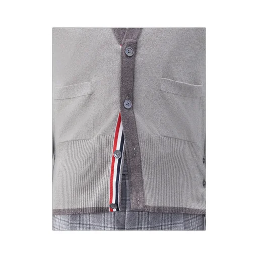 4-Bar V-Neck Cardigan