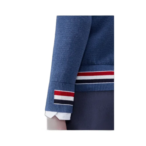 Front Zip-Fastening Knit Jacket