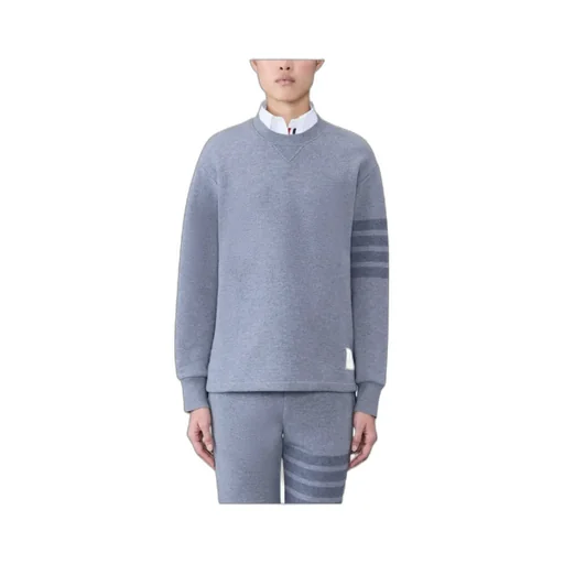 Stripe Detailed Crewneck Jumper