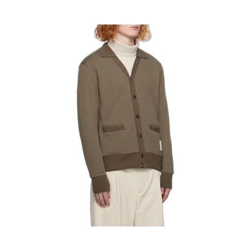 Polo-Neck Cardigan