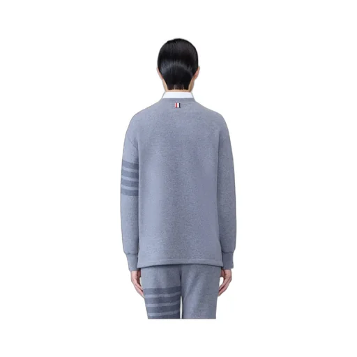 Stripe Detailed Crewneck Jumper