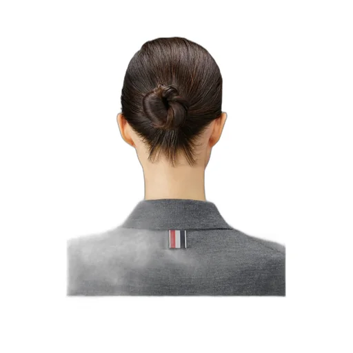 4-Bar Button Detailed Short-Sleeved Polo Shirt