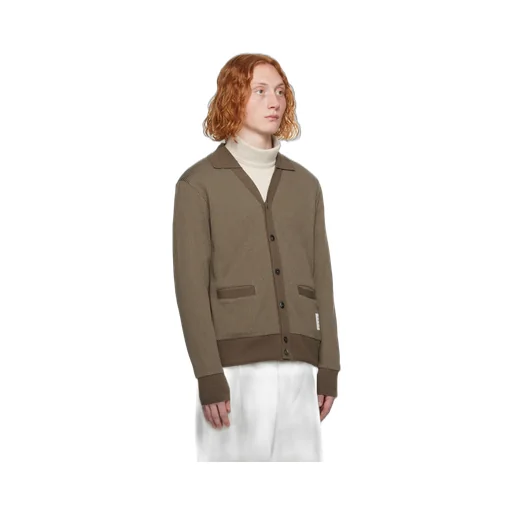 Polo-Neck Cardigan