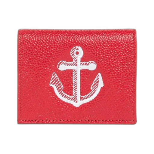 Anchor Embroidered Cardholder