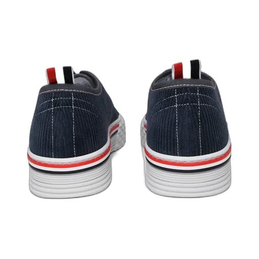 Round-Toe Lace-Up Sneakers