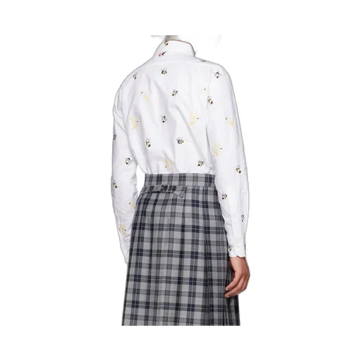 Embroidered Long-Sleeved Shirt