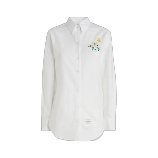 Embroidered Long-Sleeve Shirt