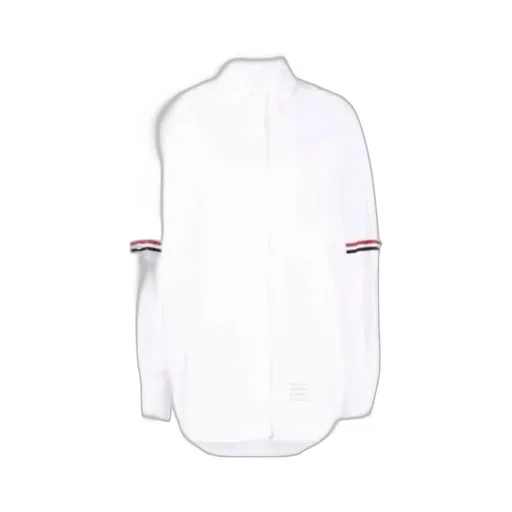 Rwb Stripe-Trim Cotton Shirt