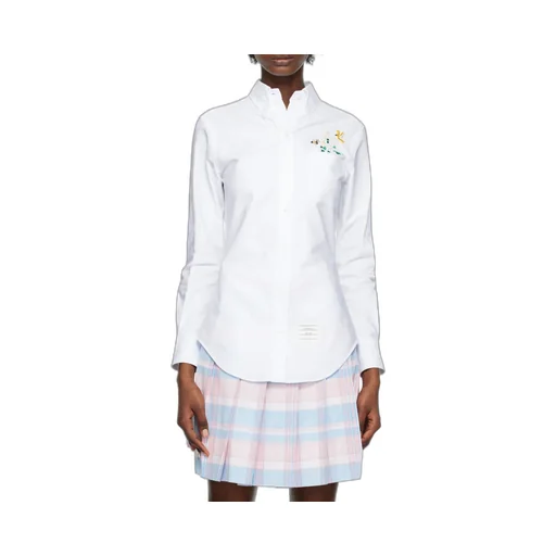 Embroidered Long-Sleeve Shirt