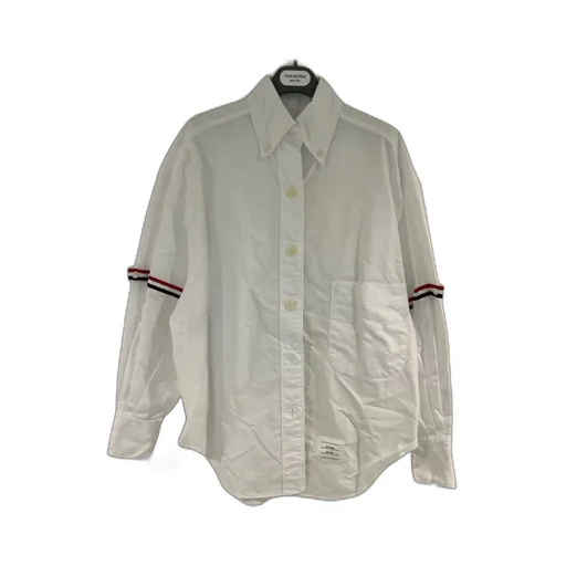Rwb Stripe-Trim Cotton Shirt