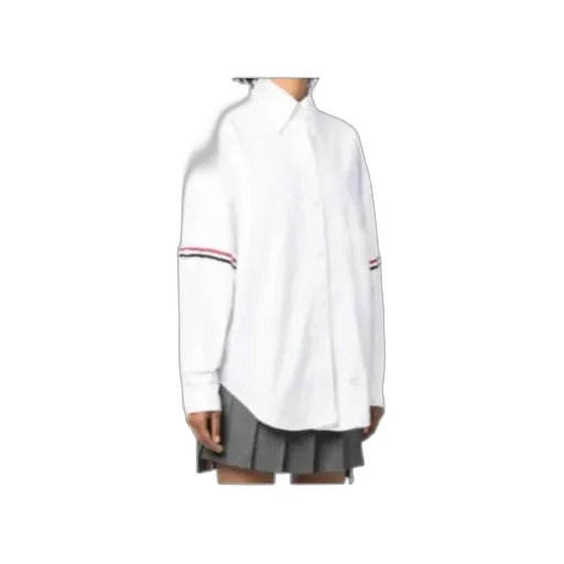 Rwb Stripe-Trim Cotton Shirt