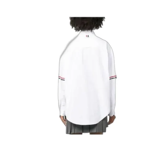 Rwb Stripe-Trim Cotton Shirt