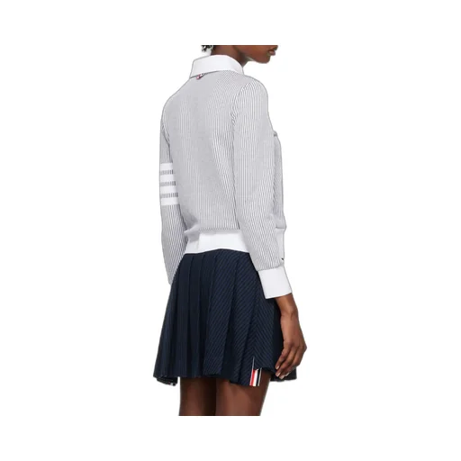 Zip-Fastening Seersucker Jacket