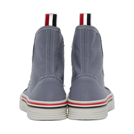 Rwb-Stripe Round-Toe Sneakers