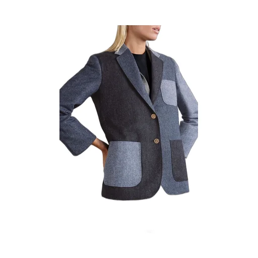 Patchwork Donegal Tweed Blazer