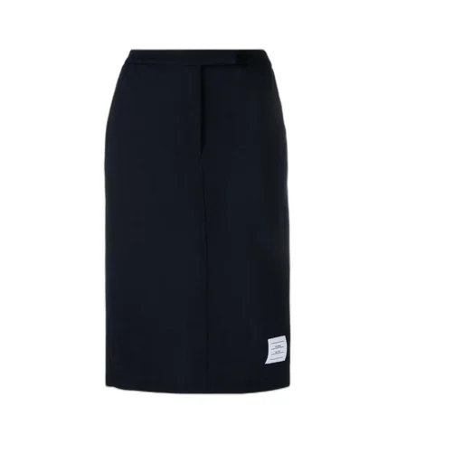 Rwb Stripe-Detail Midi Skirt